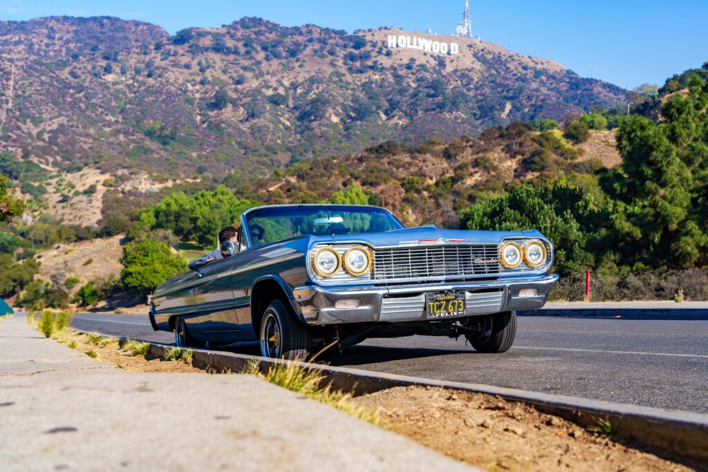 Classic car rental Los Angeles