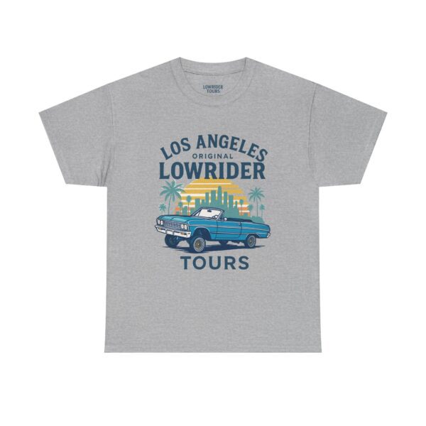 Lowrider Tours Blue LA Cruiser Tee - Image 7