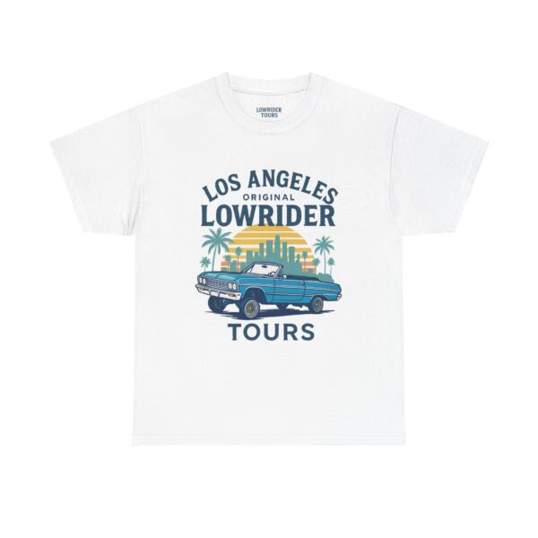 Lowrider Tours Blue LA Cruiser Tee - Image 3