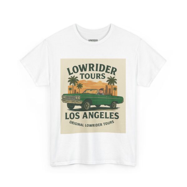 Lowrider Tours Green Cruiser Tee - Image 3