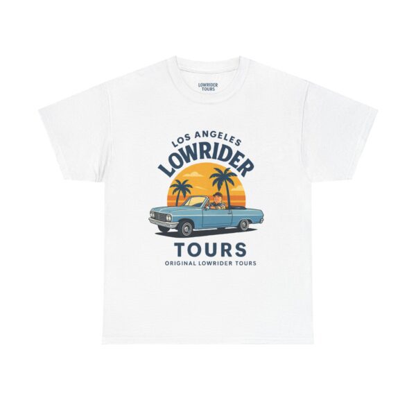Lowrider Tours Sunset Cruise Tee - Image 3