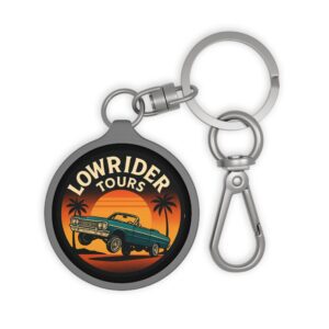 Lowrider Tours Sunset Keychain