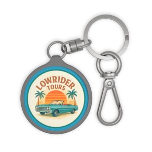 Lowrider Tours Sunrise Keychain